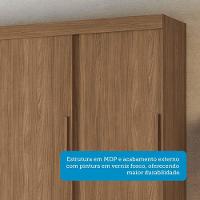 Guarda-roupa Casal 194,40 3 Portas 9 Gavetas Dante Estilo Mm Jatoba - 5