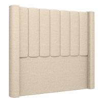 Cabeceira Casal Queen Cama Box 160cm Claire I02 Linho Bege - Mpozenato - 1