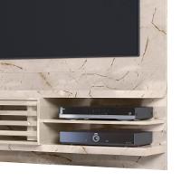 Painel Tv 55 Pol E Bancada Suspensa Veena Z10 Off-calacata - Mpozenato - 3