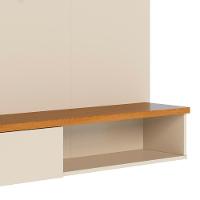 Painel Tv 55 Pol E Bancada Suspensa Talyn Z10 Off-cinamomo - Mpozenato - 7