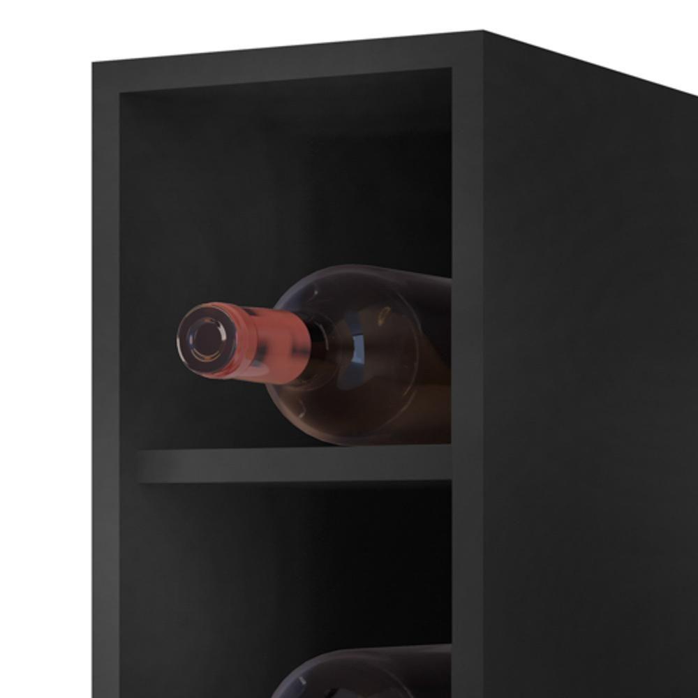 Nicho Aéreo Adega Vertical 20cm Riad Preto - Lumil - 3