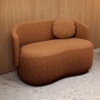 Kit 4 Almofadas Bolacha Redonda Cookie Boucle Terracota - 2