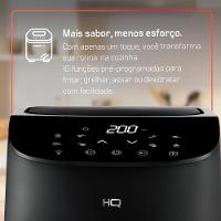 Fritadeira Sem Óleo Airfryer HQ 7 Litros Digital Com Visor Preto HQ-AF7LDL 220V - 5