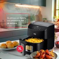Fritadeira Sem Óleo Airfryer HQ 7 Litros Digital Com Visor Preto HQ-AF7LDL 220V - 6