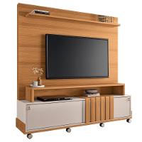 Estante Painel Para Tv 65 Pol 180cm 2 Portas Cloe H01 Off White-cinamomo - Mpozenato - 1