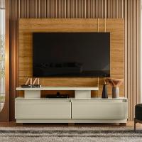 Estante Painel Para Tv 75 Pol 183cm Luara Z10 Cumaru-opala - Mpozenato - 2