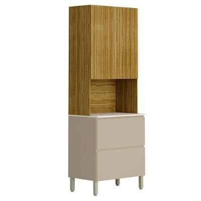 Paneleiro Art Com 3 Portas E 1 Gaveta Freijó Vanilla Riscatto