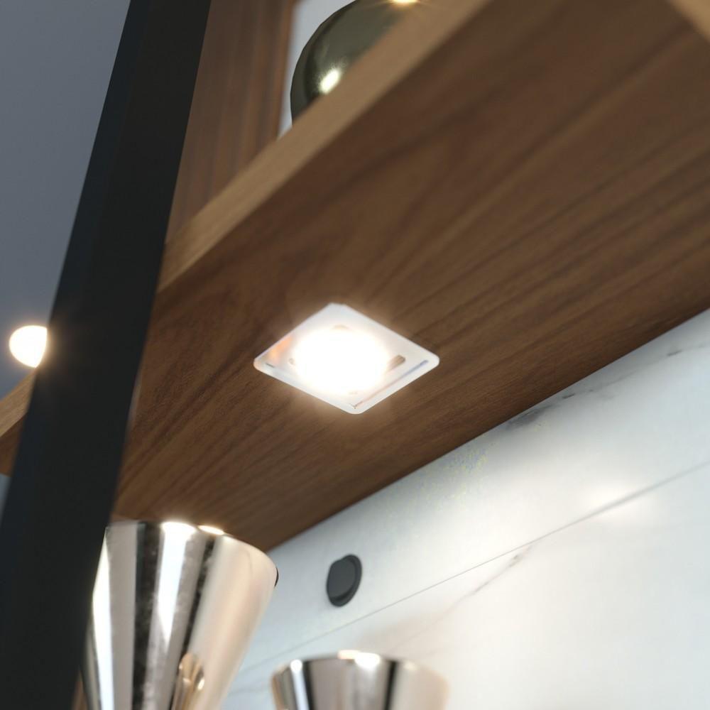 Painel Para Tv 58 Pol Com Bancada Goiás C05 Calacatta-freijó-branco Neve - Mpozenato - 6