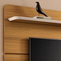 Painel De Tv 70 Pol Hera E Bancada Elva H01 Off-cinamomo - Mpozenato - 7