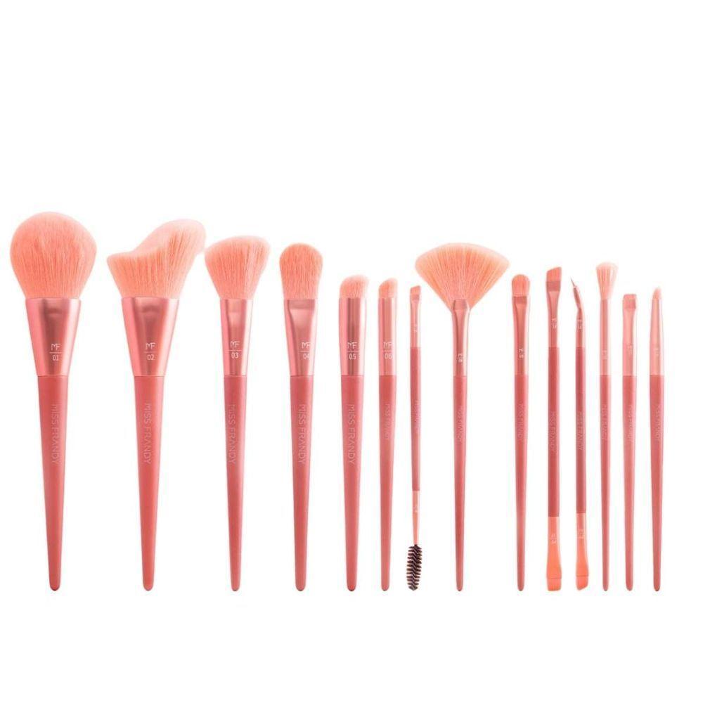 Pincel De Pó Arredondado Médio Mf01 | Cerdas Ultra Soft Para Aplicação Precisa | Linha Squad | Miss Frandy - 4
