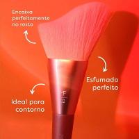 Pincel De Contorno Formato De M Squad Mf02 | Precisão E Acabamento Profissional | Linha Squad | Miss Frandy - 3