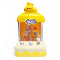 Mini Máquina De Bola Pega Premio Jogo Com Garra Divertido Coelho Amarelo - 2
