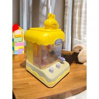 Mini Máquina De Bola Pega Premio Jogo Com Garra Divertido Coelho Amarelo - 3