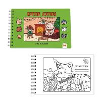 Livro De Colorir Kittie Cuties Vale Das Letras 64 Páginas - 1