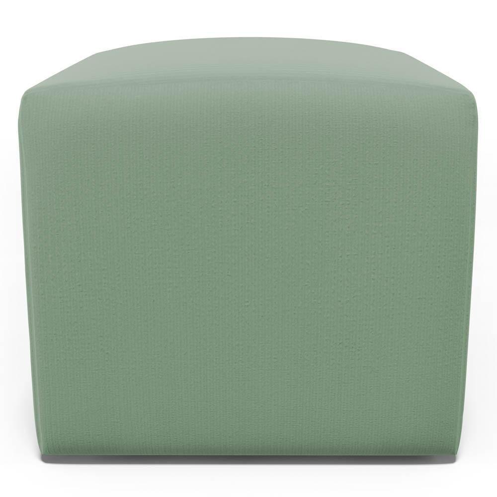 Poltrona De Amamentação E Descanso Com Balanço E Puff Laís G05 Veludo Verde - Mpozenato - 10