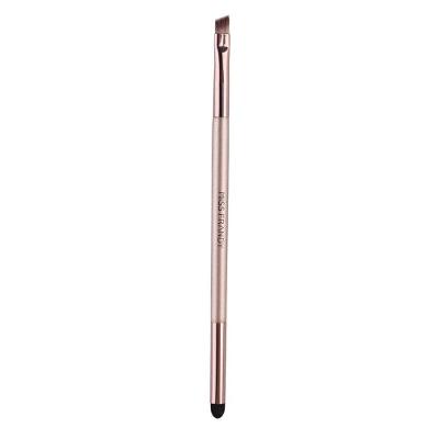 Pincel Duplo Chanfrado E Esponja Champagne 60211 | Miss Frandy | Precisão E Versatilidade
