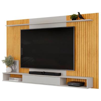 Painel Tv 70 Pol 215cm Bancada Suspensa Ethan D04 Cedro-bali - Mpozenato