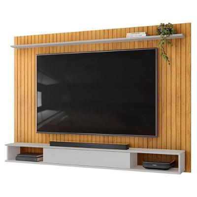Painel Tv 70 Pol 193cm Bancada Suspensa Ian D04 Cedro-bali - Mpozenato