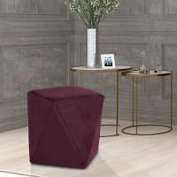Puff Decorativo Ametista C-292 Veludo Uva - Domi - 2