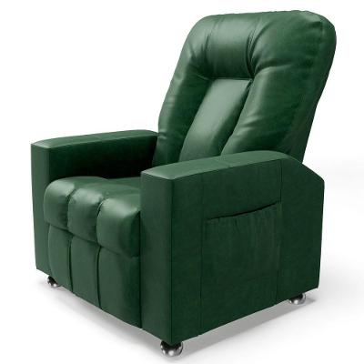 Poltrona Do Papai Reclinável Para Cinema Praddo Fh9 Pu Verde - Mpozenato