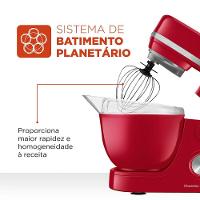 Batedeira Planetária Mondial Bp-03-r 127v vermelho - 9