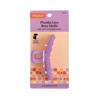 Piranha Laço Média Proart Praticidade, Estilo E Sem Danos Aos Fios Roxa - 2