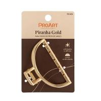 Piranha De Cabelo Gold Proart Sem Danos Aos Fios, Design Adaptável A Todos Os Tipos De Cabelo Meia Lua