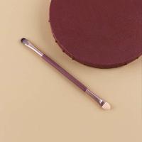 Pincel Duplo Chato Arredondado E Esponja Marsala Rm12527 | Miss Frandy | Precisão E Versatilidade - 4