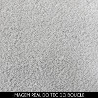 Sofá 3 Lugares Orgânico 288cm E Poltrona Zion M22 Boucle Branco - Mpozenato - 3