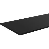 Tampo Para Balcão De Cozinha 120cm Mdp Preto - Ajl Móveis - 2