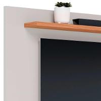 Rack Para Sala Norena Com Painel Para Tv 70 Pol. Amélie C05 Off White Matte-freijó - Mpozenato - 2