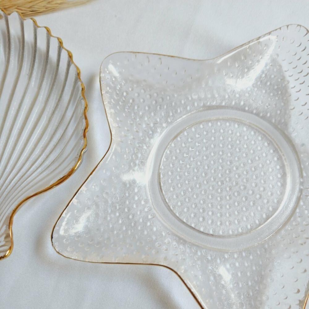Tijela Duo Concha E Estrela - Centro De Mesa Decorativo Transparente - 4