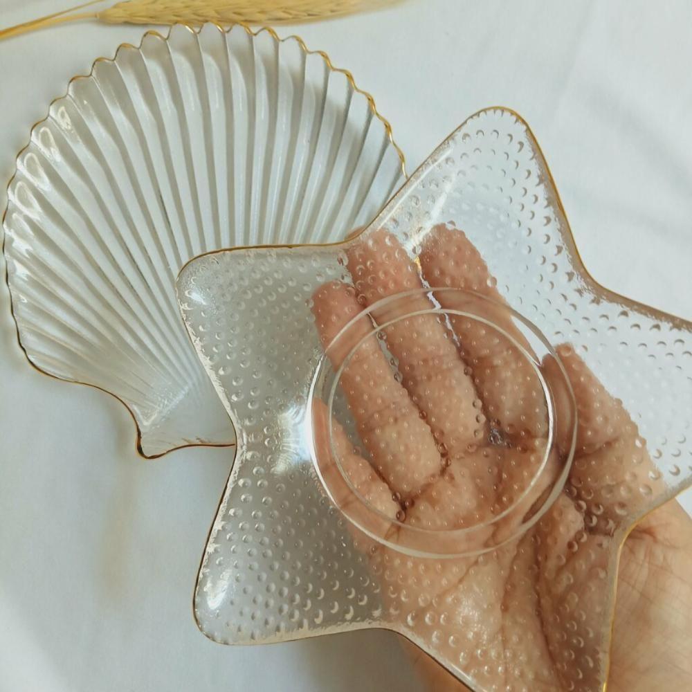 Tijela Duo Concha E Estrela - Centro De Mesa Decorativo Transparente - 5