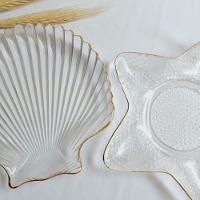 Tijela Duo Concha E Estrela - Centro De Mesa Decorativo Transparente - 2