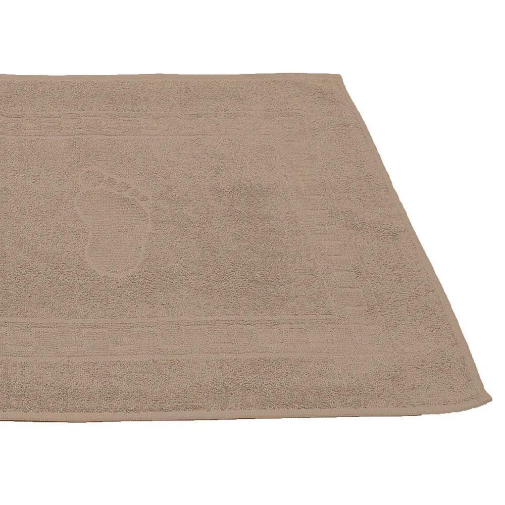 Toalha Piso Buettner Felpudo 100% Algodão Pezinhos 45cmx70cm Khaki - 2