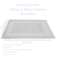 Toalha Piso Buettner Felpudo 100% Algodão Domus 50cmx80cm Prata - 4
