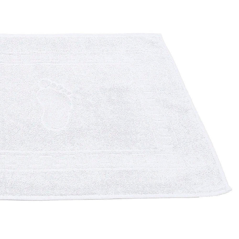 Toalha Piso Buettner Felpudo 100% Algodão Pezinhos 45cmx70cm Branco - 2