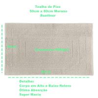 Toalha Piso Buettner Felpudo 100% Algodão Murano 50cmx80cm Verde Lima - 3