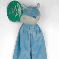 Naninha Bouton Com Prendedor De Chupeta E Pelucia Raposa Azul - 1