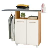 Tábua De Passar Roupa Com Armário Melissa Com 2 Portas Freijo-off White Freijo-off White - 1