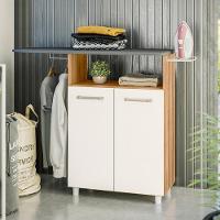 Tábua De Passar Roupa Com Armário Melissa Com 2 Portas Freijo-off White Freijo-off White - 2