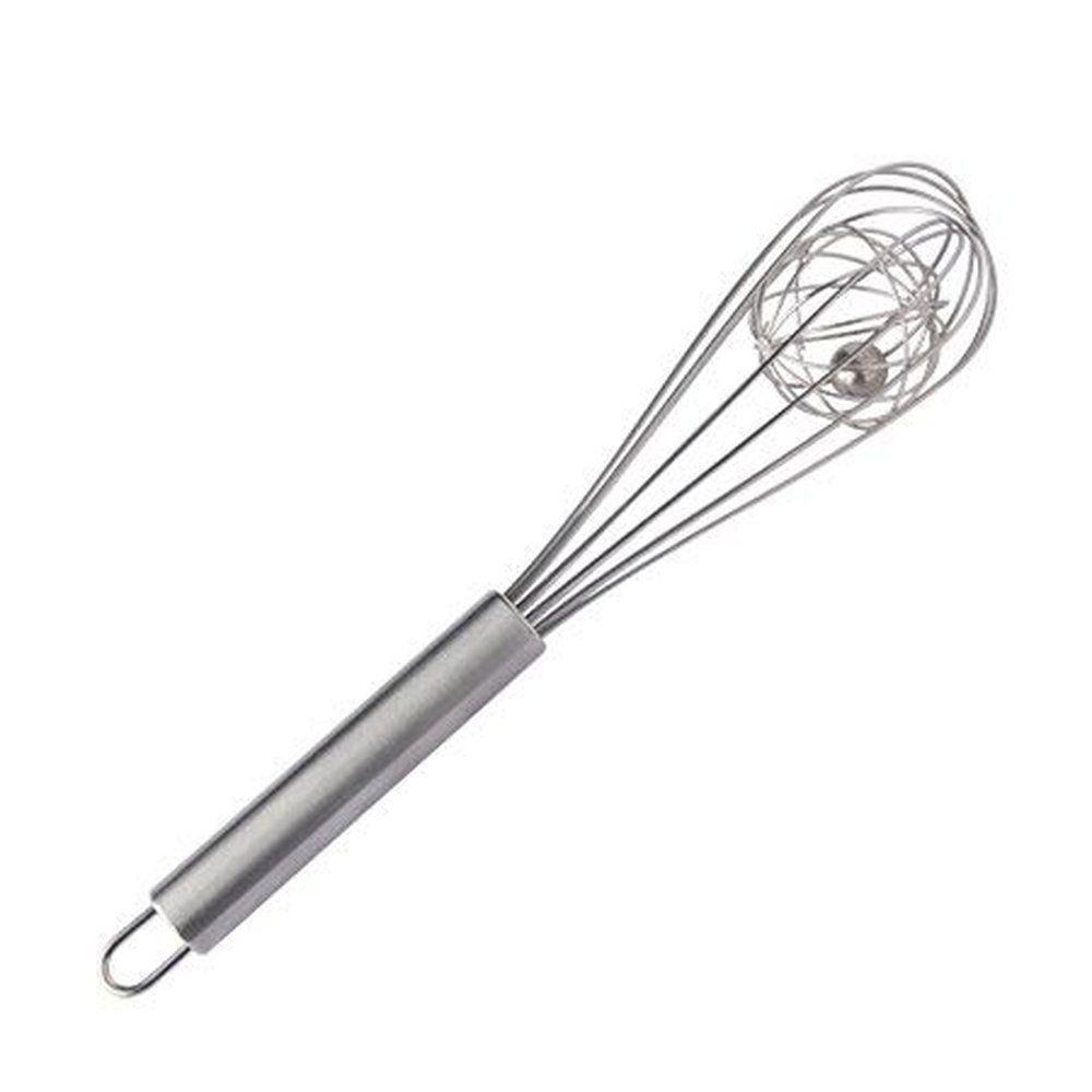 Batedor Fouet Pera 25cm Ovos Clara Massas Com Esfera - 1