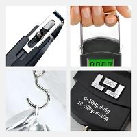 Balança Portátil Digital De Mão Pesca Caça Sacos Mala - 9