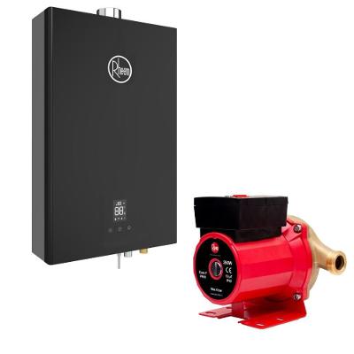 Kit Aquecedor 20L Black Wifi a Gás Digital com Bomba 350W 110V Rheem GLP Bivolt