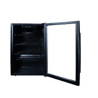 Cervejeira Expositor Vertical HQ Vidro Duplo 125 Litros Preta E Inox HQ-125CEVPV 220V - 6