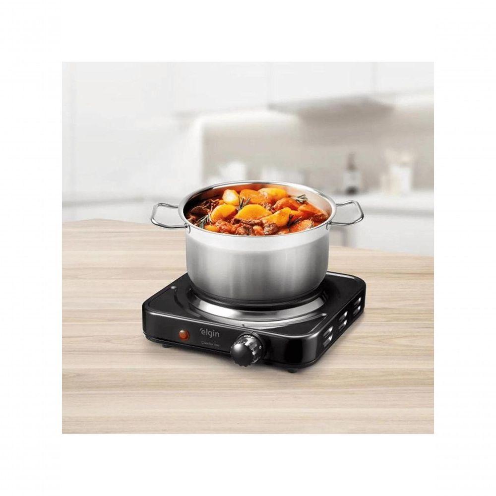 Fogao Cooktop Elgin Eletrico Portatil FOG20 1 Boca 1000w - 110V - 3