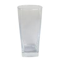 Jogo 6 Copos Quadrado Texas Bali Vidro 320ml Transparente Luxo - 2