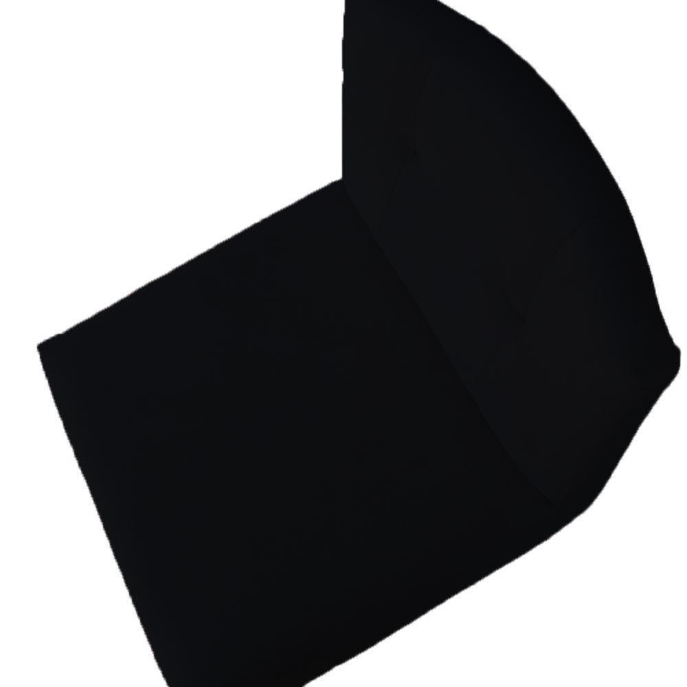 Kit 08 Banquetas Luma Base De Ferro Sued Preto D'classe Decor - 5