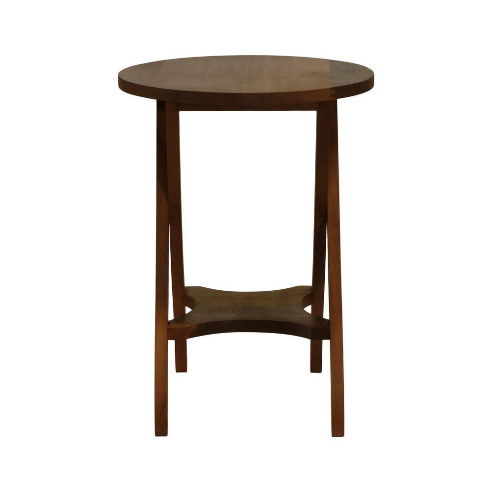 Mesa Apoio 1 Prateleira Summer Madeira Imbuia Maciça Stain Imbuia - 3