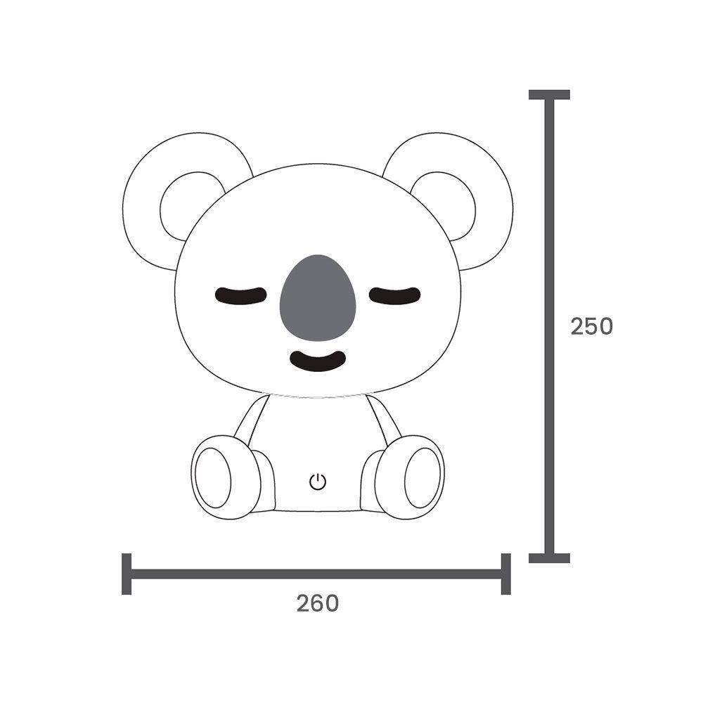 Luminária De Mesa Led Taschibra Caly 5v Branco - 3